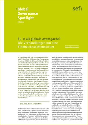 Global Governance Spotlight 2|2014