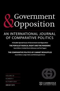 © Government and Opposition