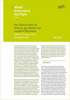 Global Governance Spotlight 3|2017