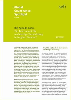 Global Governance Spotlight 4|2016