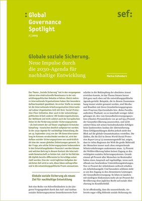 Global Governance Spotlight 7|2015