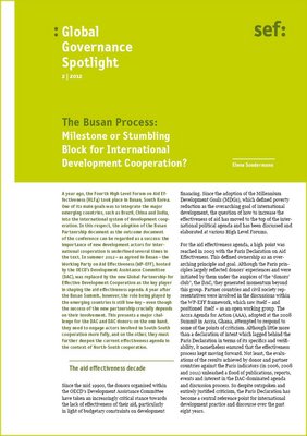 Global Governance Spotlight 2|2012