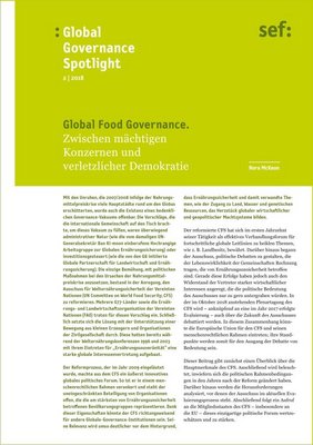 Global Governance Spotlight 2|2018