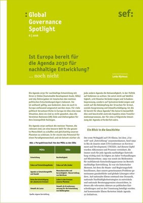 Global Governance Spotlight 6|2016