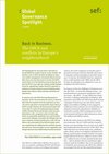Global Governance Spotlight 1|2016
