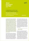 Global Governance Spotlight 2|2015
